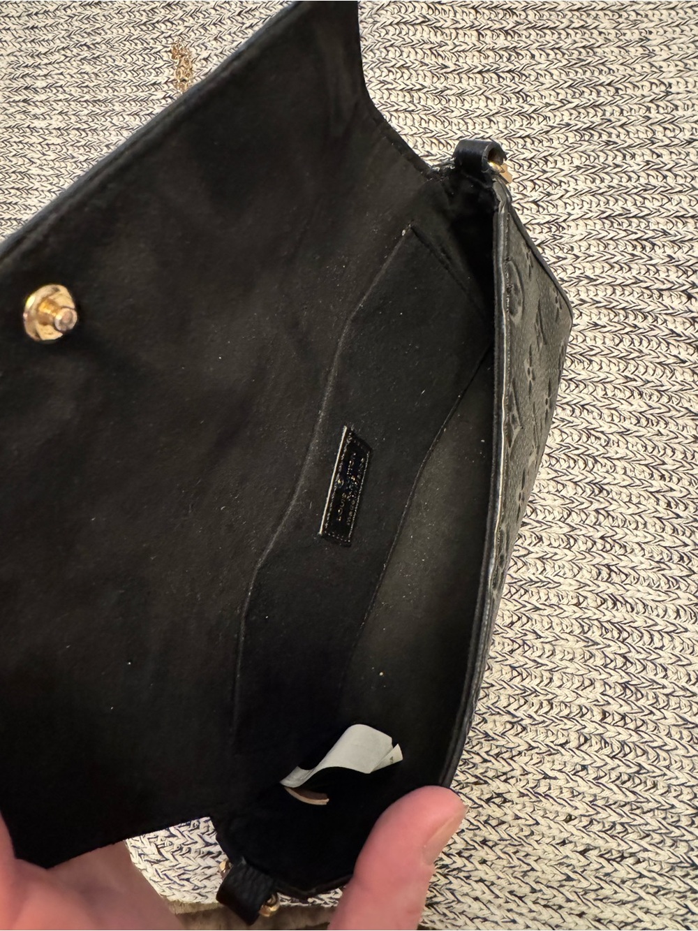 Black Monogram Crossbody - Picture 4 of 11